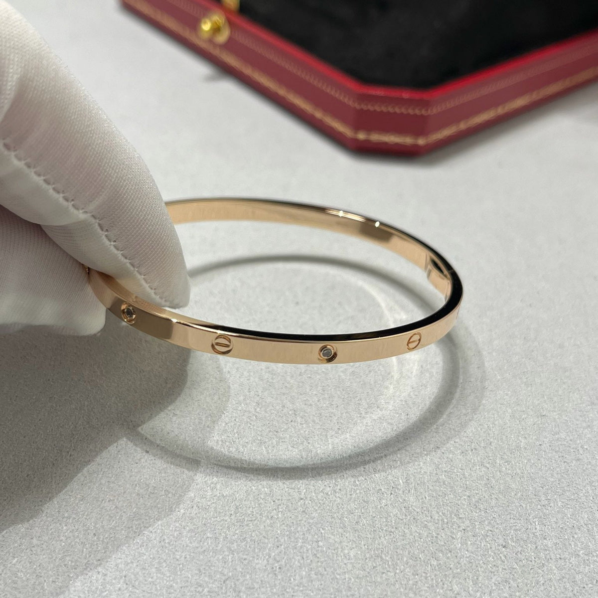 [Marins]LOVE BRACELET 3.65MM 6 DIAMONDS