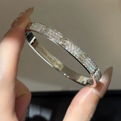 [Marins]LOVE BRACELET 6.1MM DIAMOND-PAVED