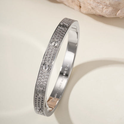 [Marins]LOVE BRACELET 6.1MM DIAMOND-PAVED