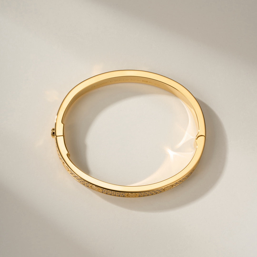 [Marins]LOVE BRACELET 6.1MM DIAMOND-PAVED