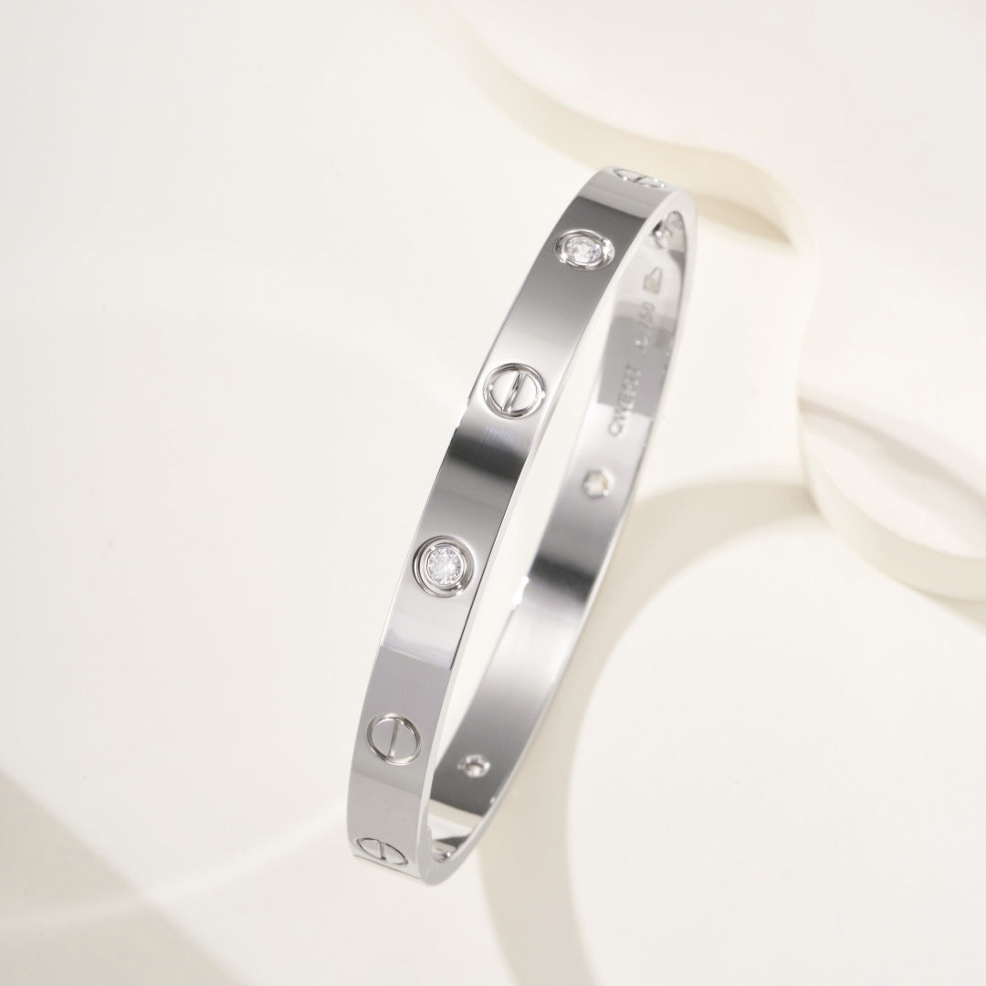 [Marins]LOVE BRACELET 6.1MM 4 DIAMONDS