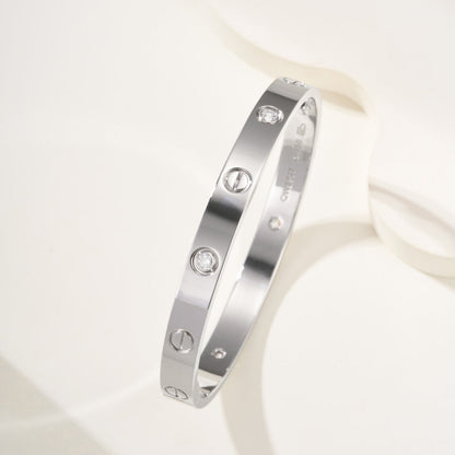 [Marins]LOVE BRACELET 6.1MM 4 DIAMONDS