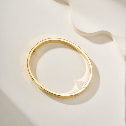 [Marins]LOVE BRACELET 6.1MM 4 DIAMONDS