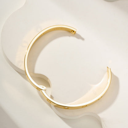 [Marins]LOVE BRACELET 6.1MM 4 DIAMONDS