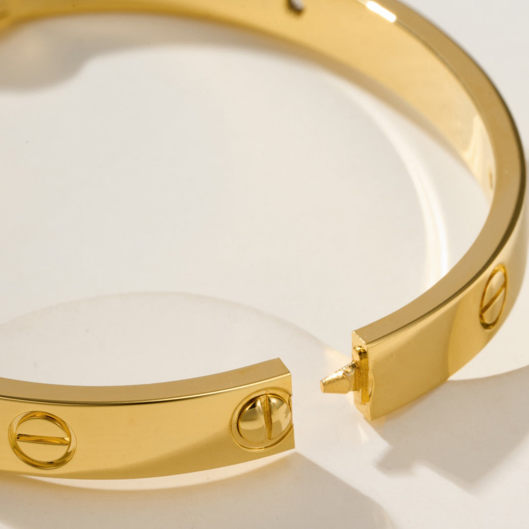 [Marins]LOVE BRACELET 6.1MM 4 DIAMONDS