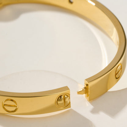 [Marins]LOVE BRACELET 6.1MM 4 DIAMONDS