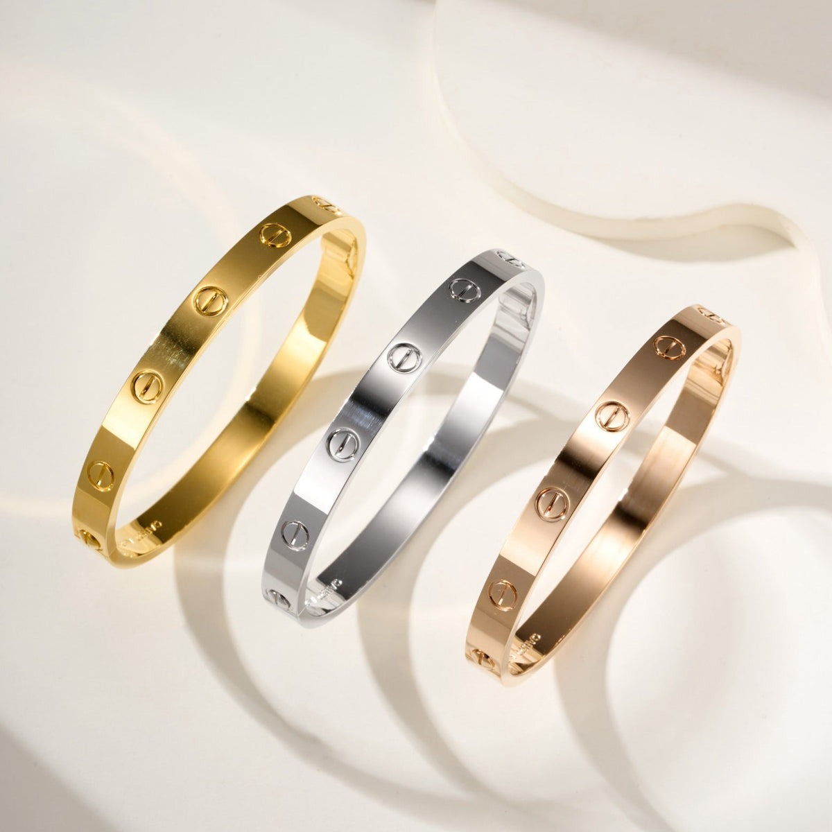 [Marins]LOVE BRACELET 6.1MM NO DIAMONDS
