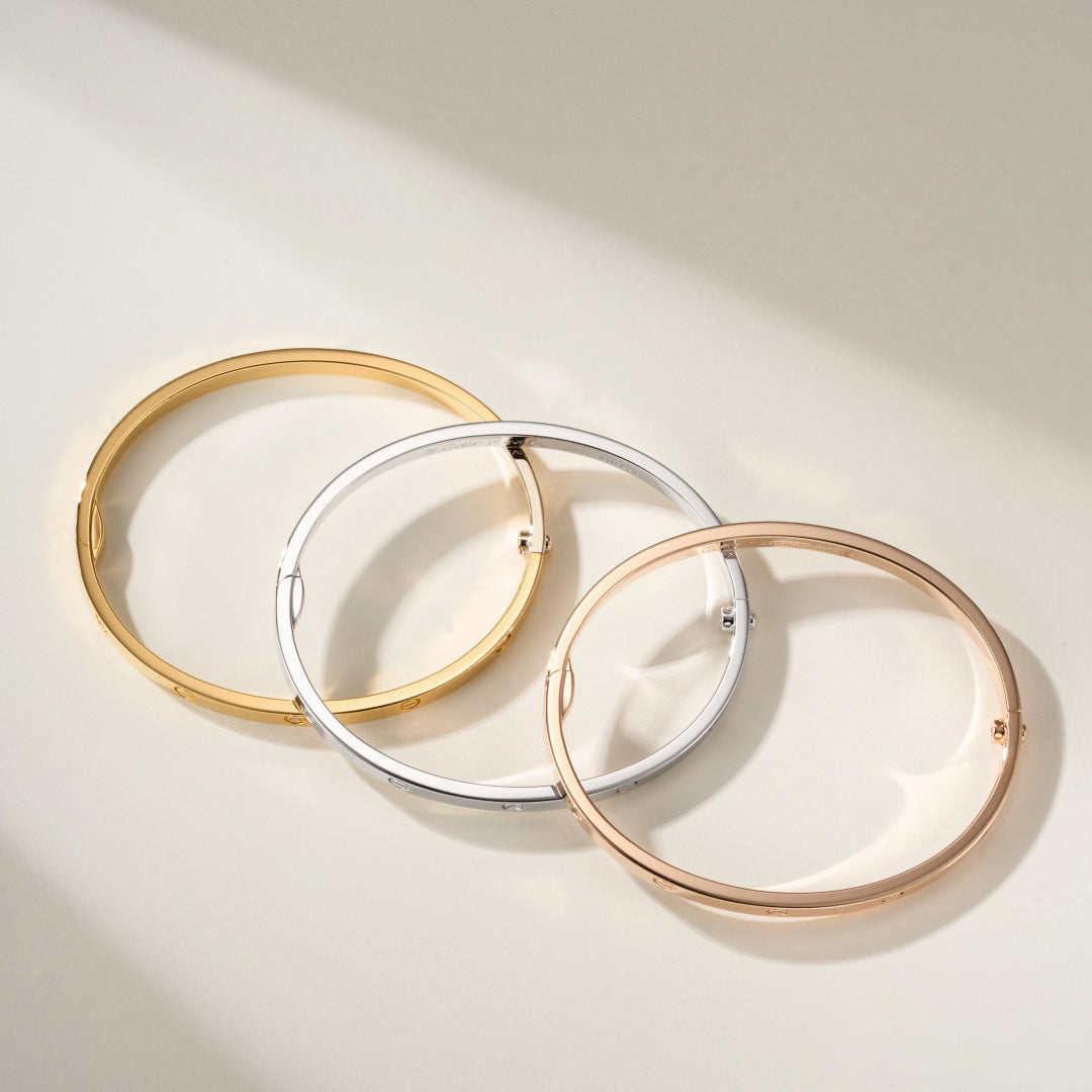 [Marins]LOVE BRACELET 3.65MM 6 DIAMONDS