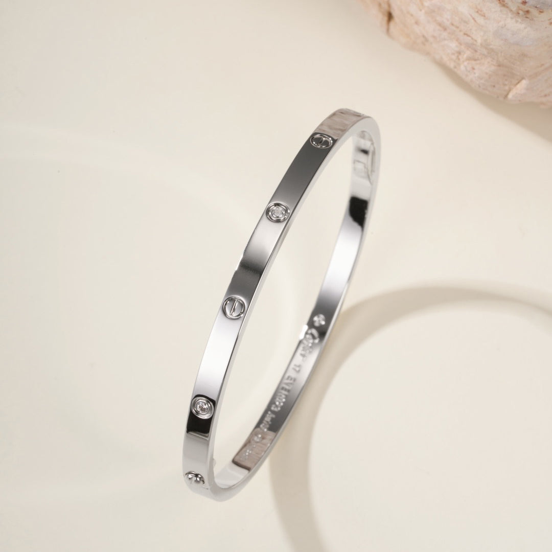 [Marins]LOVE BRACELET 3.65MM 6 DIAMONDS