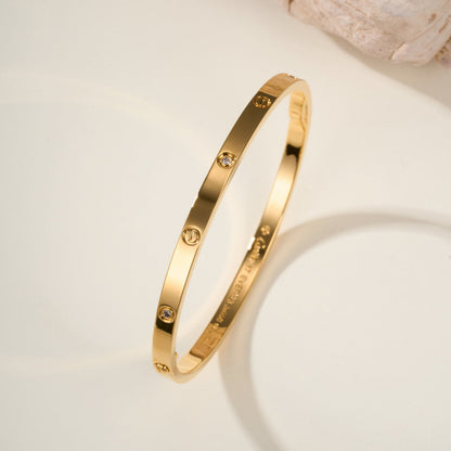 [Marins]LOVE BRACELET 3.65MM 6 DIAMONDS