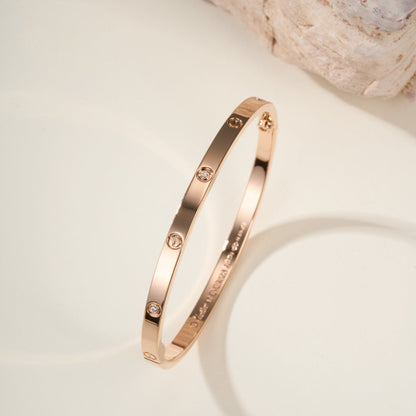 [Marins]LOVE BRACELET 3.65MM 6 DIAMONDS