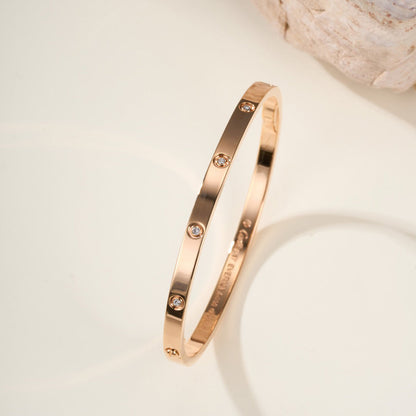 [Marins]LOVE BRACELET 3.65MM 10 DIAMONDS