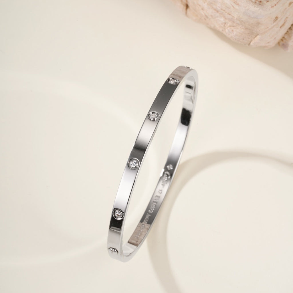 [Marins]LOVE BRACELET 3.65MM 10 DIAMONDS
