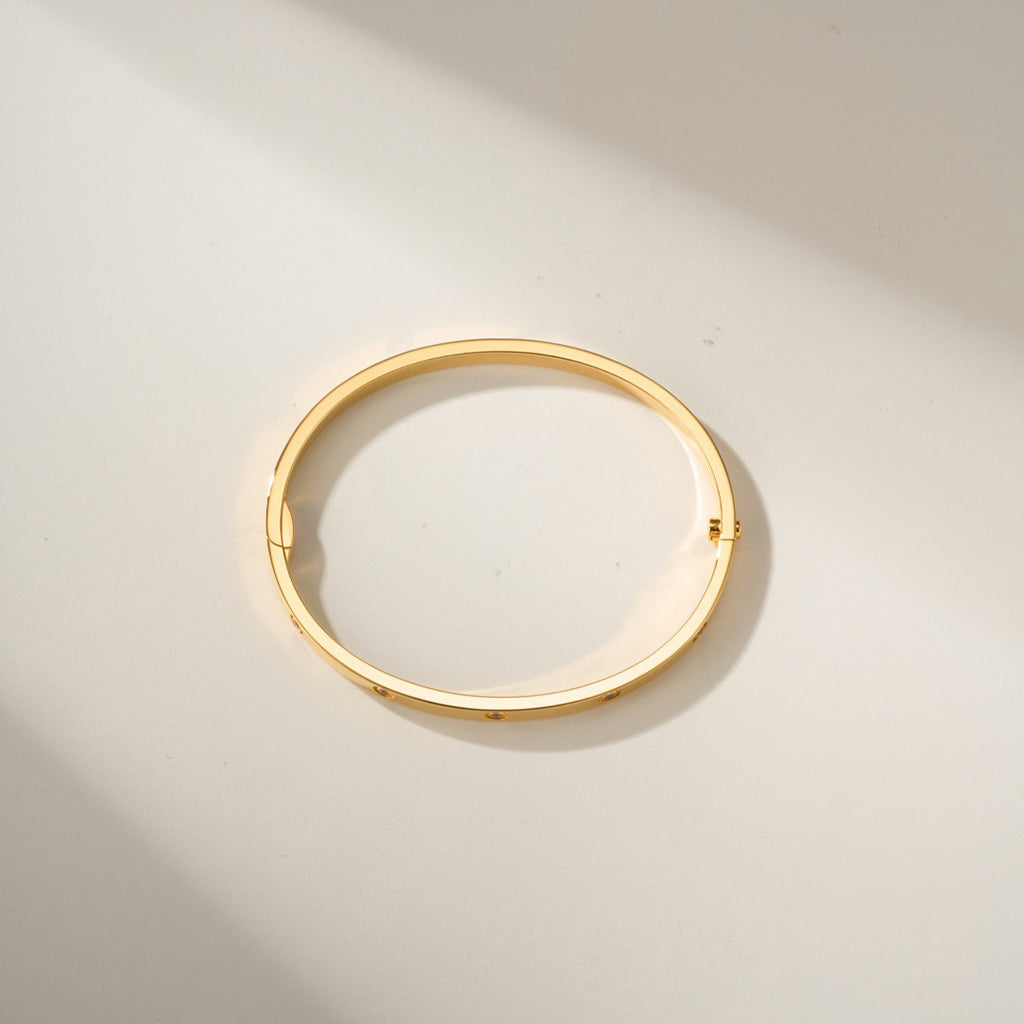 [Marins]LOVE BRACELET 3.65MM 10 DIAMONDS