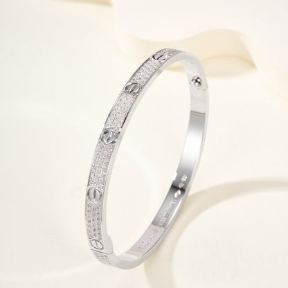 [Marins]LOVE BRACELET 4.8MM DIAMOND-PAVED