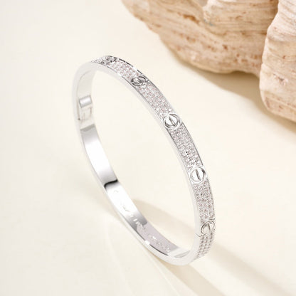 [Marins]LOVE BRACELET 4.8MM DIAMOND-PAVED