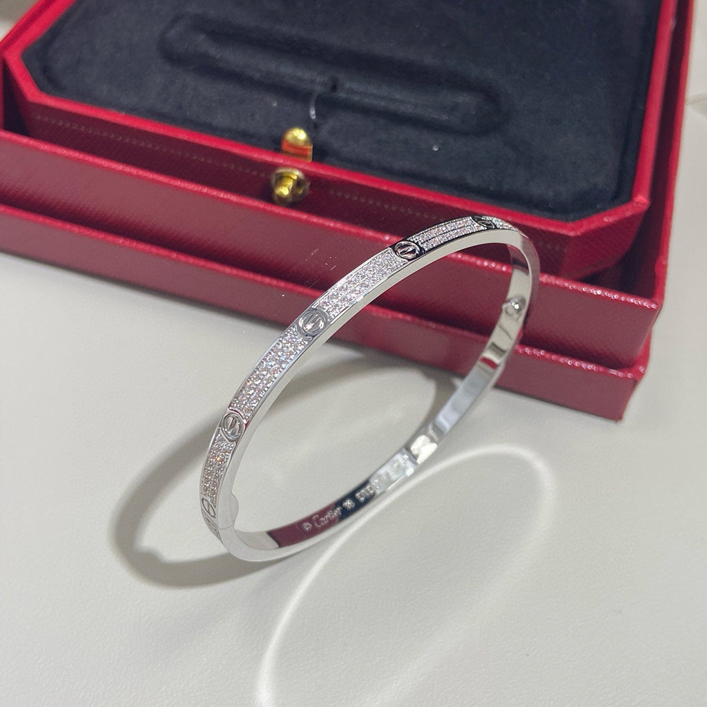 [Marins]LOVE BRACELET 3.65MM DIAMOND-PAVED