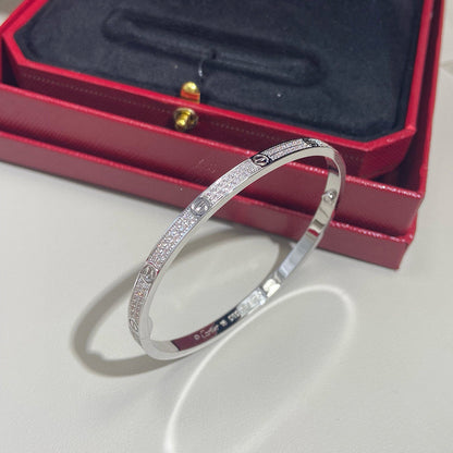 [Marins]LOVE BRACELET 3.65MM DIAMOND-PAVED