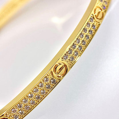 [Marins]LOVE BRACELET 3.65MM DIAMOND-PAVED