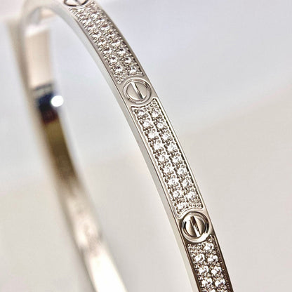 [Marins]LOVE BRACELET 3.65MM DIAMOND-PAVED
