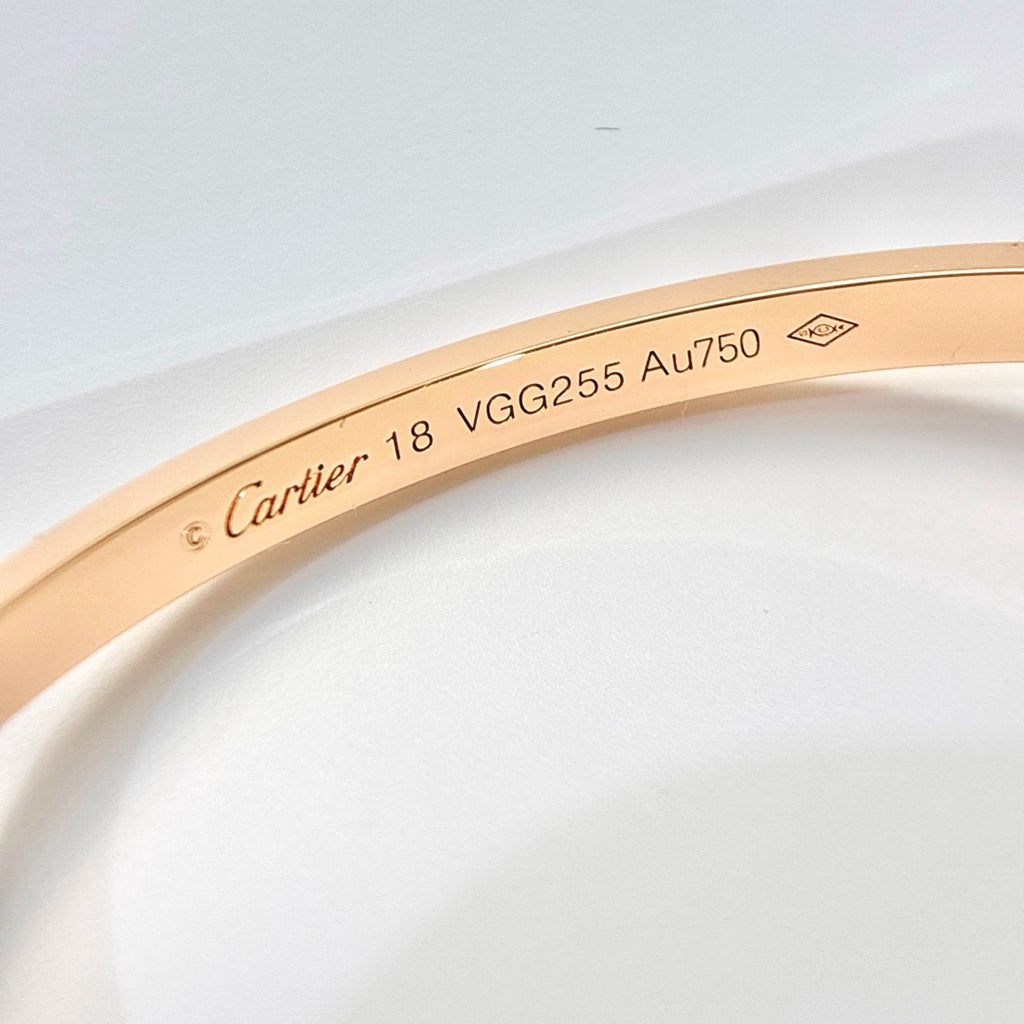 [Marins]LOVE BRACELET 3.65MM DIAMOND-PAVED
