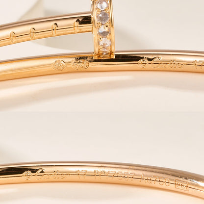 [Marins]JUSTE BRACELET 2.5MM DIAMONDS