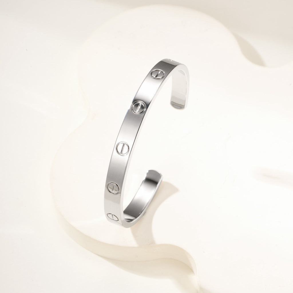 [Marins]LOVE BRACELET 6.1MM OPEN CUFF