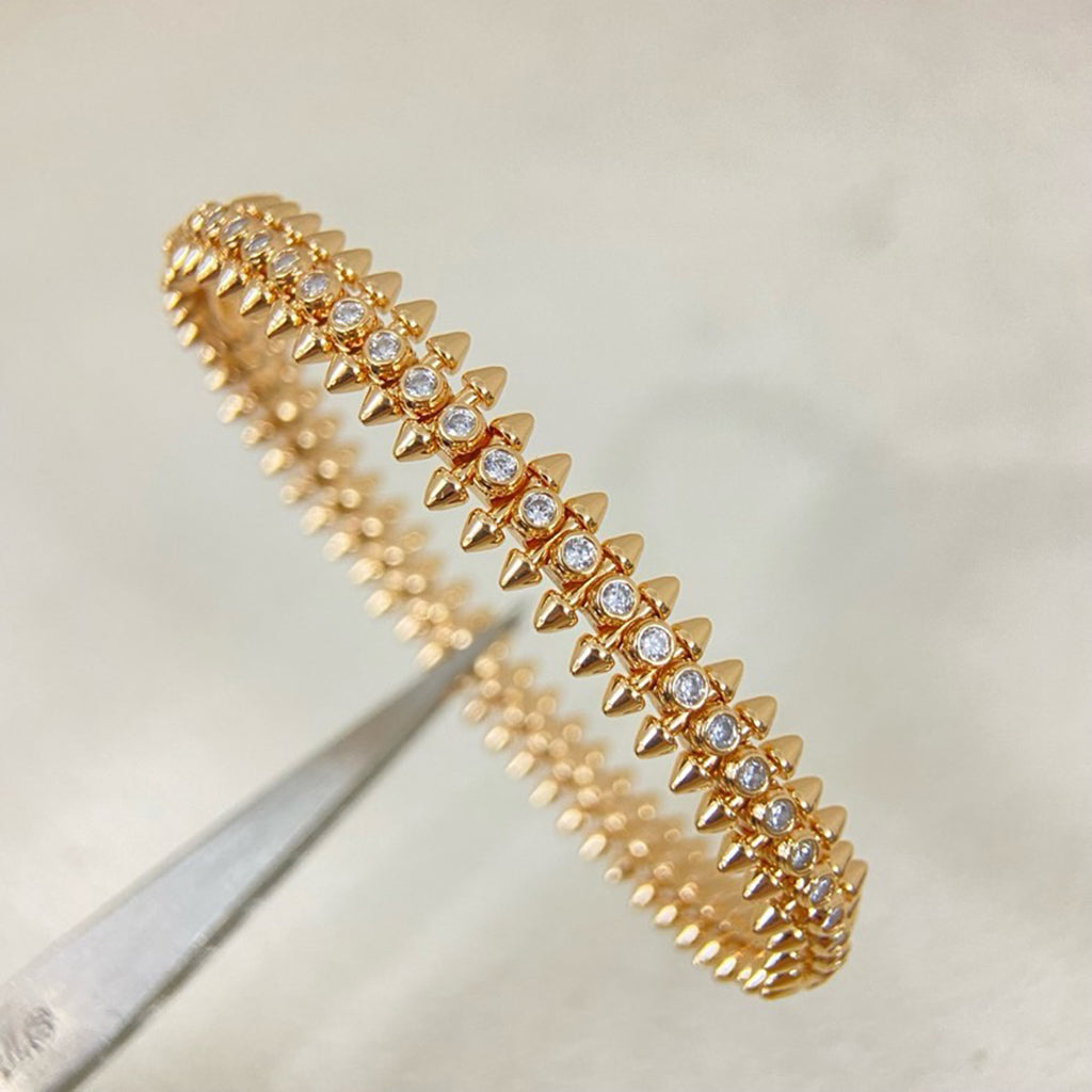 [Marins]CLASH  BRACELET 8MM DIAMONDS
