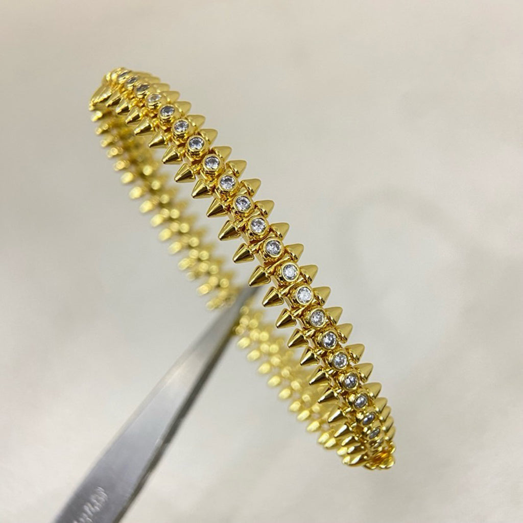 [Marins]CLASH  BRACELET 8MM DIAMONDS