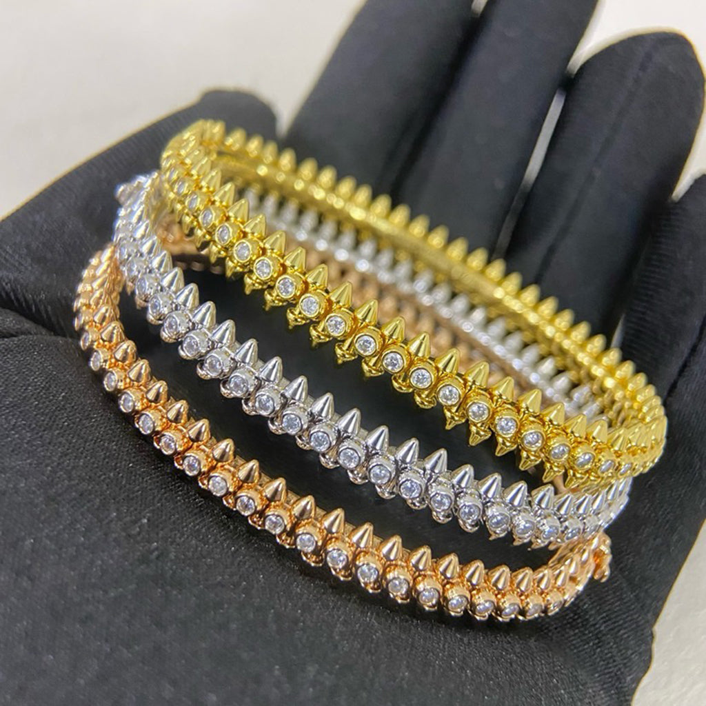 [Marins]CLASH  BRACELET 8MM DIAMONDS