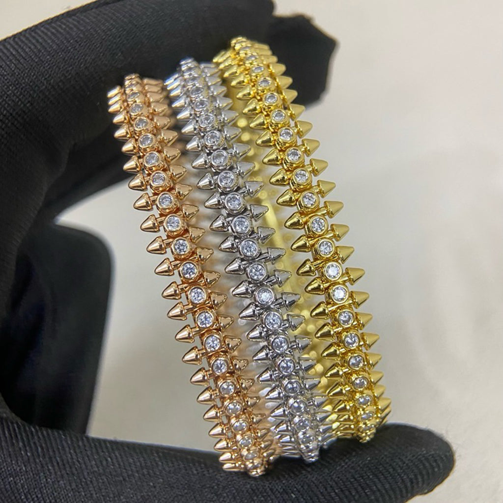 [Marins]CLASH  BRACELET 8MM DIAMONDS