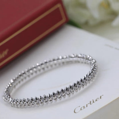 [Marins]CLASH  BRACELET 8MM DIAMONDS