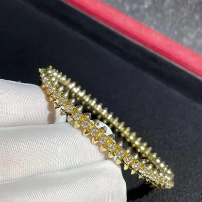 [Marins]CLASH  BRACELET 8MM DIAMONDS