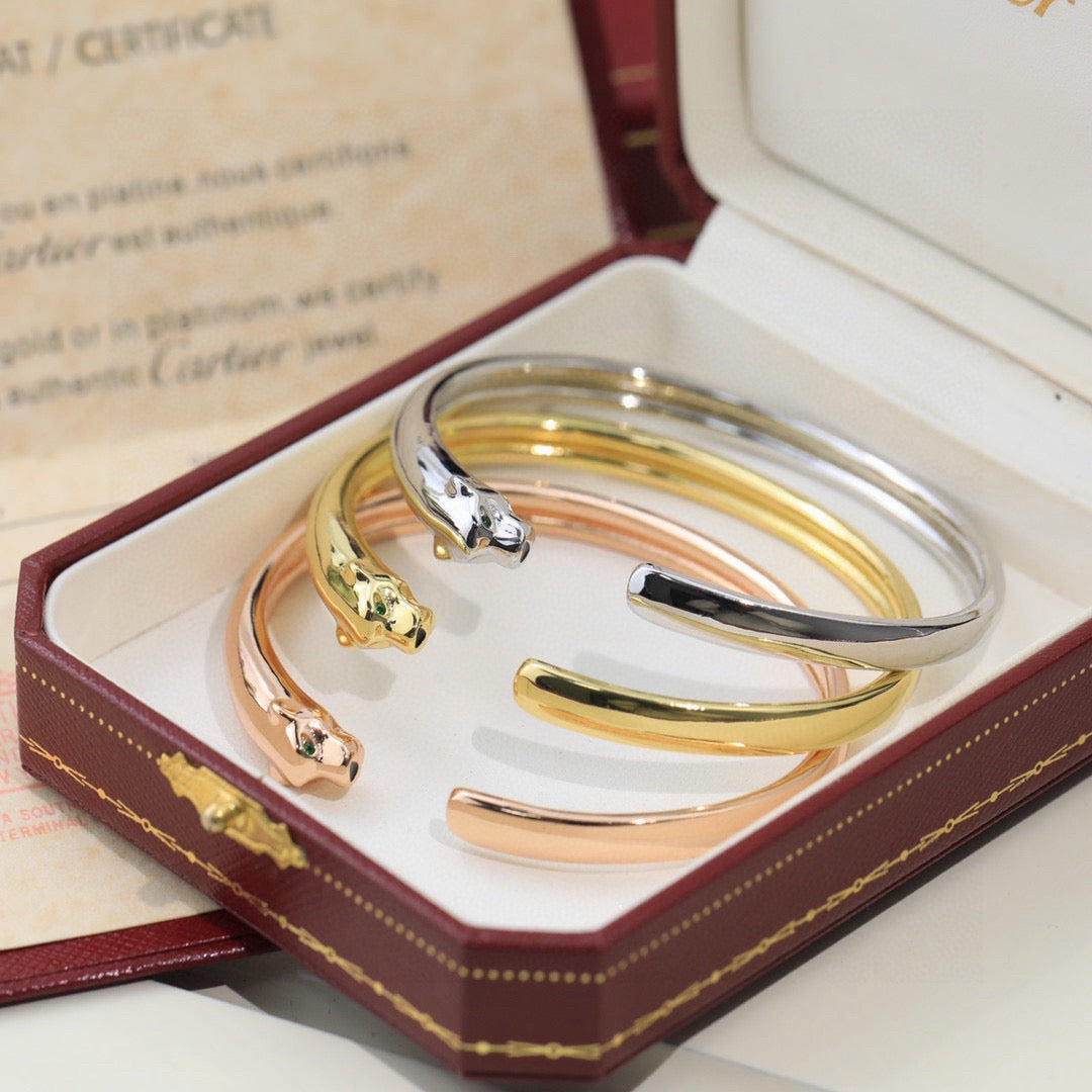 [Marins]PANTHERE OPEN BRACELET
