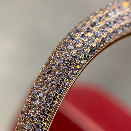 [Marins]PANTHERE HALF DIAMOND OPEN BRACELET