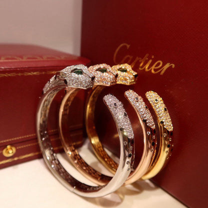 [Marins]PANTHERE BIG BRACELET DIAMONDS