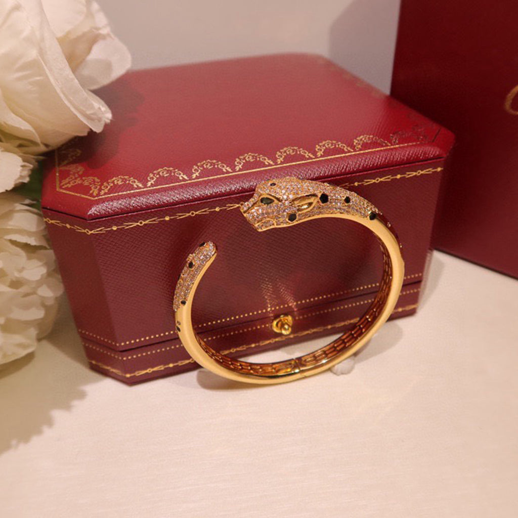 [Marins]PANTHERE BIG BRACELET DIAMONDS
