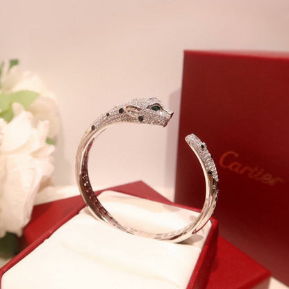 [Marins]PANTHERE BIG BRACELET DIAMONDS