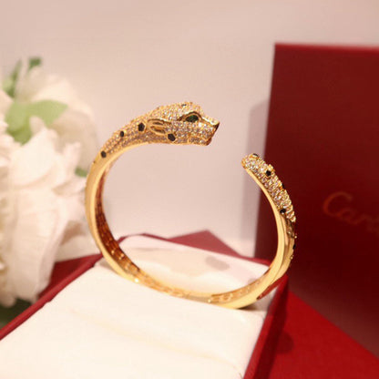 [Marins]PANTHERE BIG BRACELET DIAMONDS