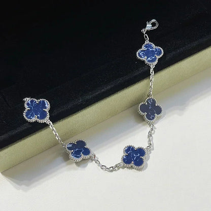 [Marins]CLOVER 5 MOTIF PIETERSITE BRACELET COLLECTION