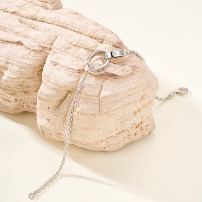 [Marins]LOVE BRACELET DOUBLE RING