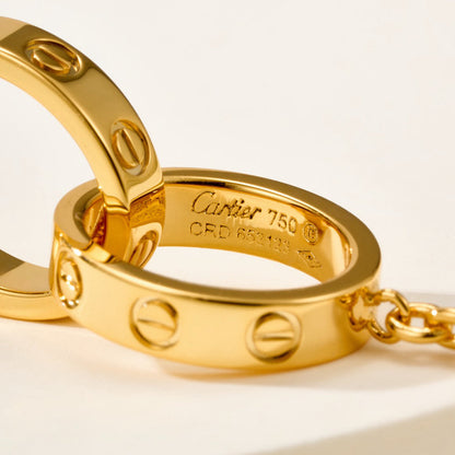 [Marins]LOVE BRACELET DOUBLE RING