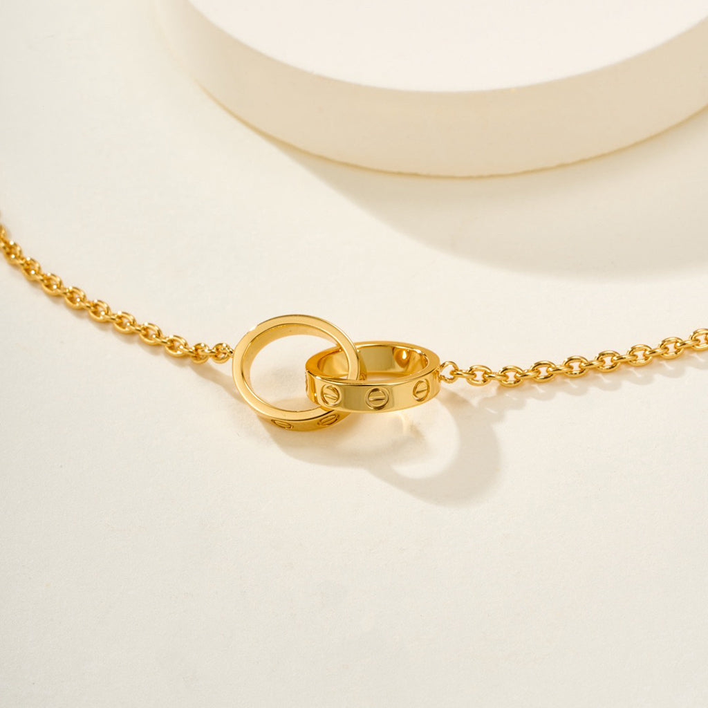 [Marins]LOVE BRACELET DOUBLE RING