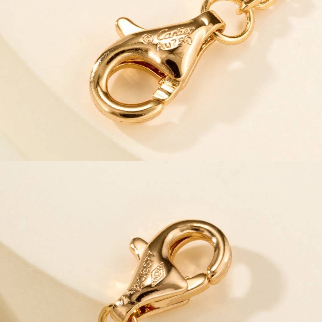 [Marins]LOVE DOUBLE RING FULL DIAMOND BRACELET