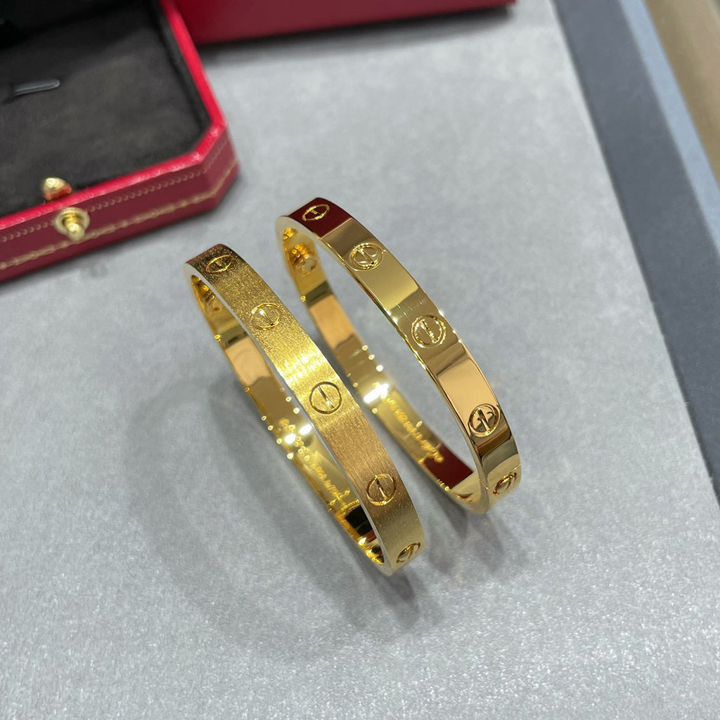 [Marins]LOVE BRACELET 6.1MM BRUSHED