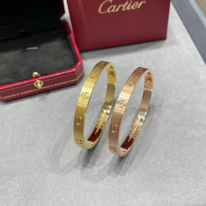 [Marins]LOVE BRACELET 6.1MM BRUSHED