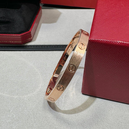 [Marins]LOVE BRACELET 6.1MM BRUSHED