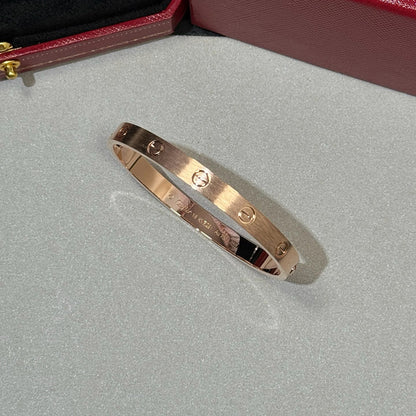 [Marins]LOVE BRACELET 6.1MM BRUSHED