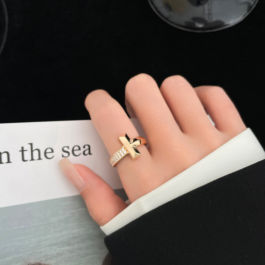 [Marins]T WIDE DIAMOND RING