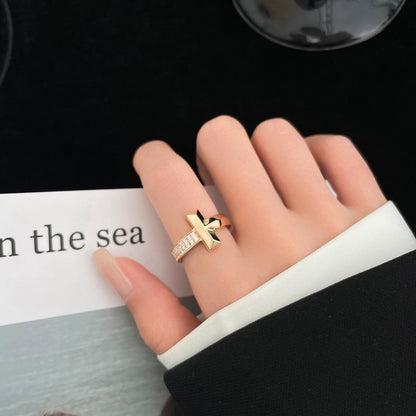 [Marins]T WIDE DIAMOND RING